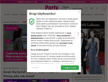 Tablet Screenshot of party.pl